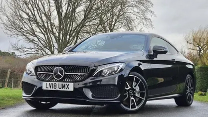 Used Mercedes C43 AMG Premium Plus 367 HP (269 kW) 2018 Black Coupe