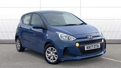 Blue Used 2017 Hyundai i10 SE Hatchback | £6,169 (Fair price)