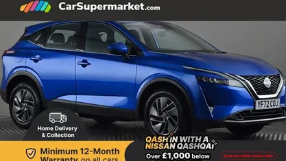 Blue Used 2022 Nissan Qashqai Acenta Premium SUV | £14,097 (Good price)