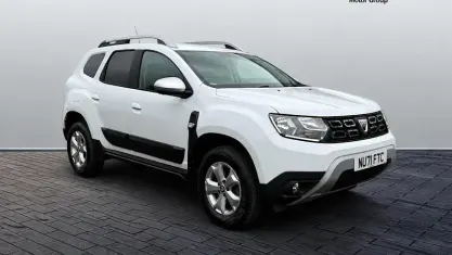 Used Dacia Duster Comfort 101 HP (74 kW) 2021 White SUV