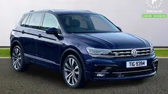 Blue Used 2017 VW Tiguan Sportline SUV | £19,499 (Fair price)