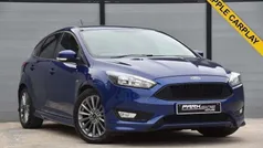 Blue Used 2017 Ford Focus ST-Line Hatchback | £8,795 (Fair price)