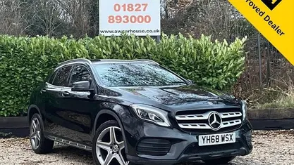 Black Used 2018 Mercedes GLA220 AMG line SUV | £12,899 (Fair price)