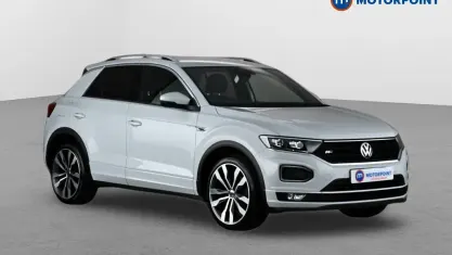 Used VW T-Roc R-line 150 HP (110 kW) 2021 Silver SUV