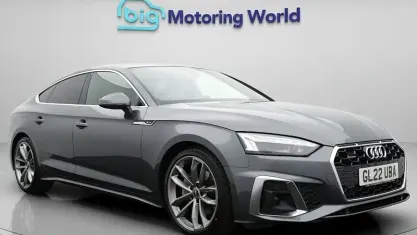 Used Audi A5 Sportback S-Line 204 HP (150 kW) 2022 Grey Hatchback