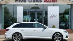 White Used 2019 Audi A4 Black Edition Estate | £23,490 (Fair price)