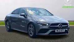 Grey Used 2021 Mercedes CLA180 AMG Line Premium Plus Sedan | £23,899 (Fair price)