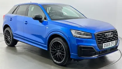 Used Audi Q2 Black Edition 150 HP (110 kW) 2020 Blue SUV