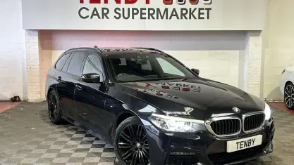 Used BMW 520 M Sport 190 HP (139 kW) 2019 Black Estate
