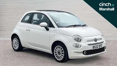 White Used 2022 Fiat 500 Dolcevita Hatchback | £10,273 (Fair price)