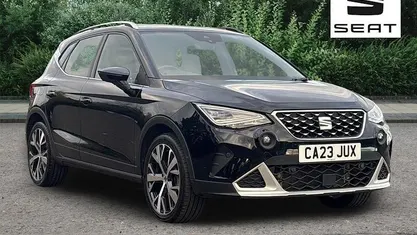 Midnight black Used 2023 Seat Arona Xperience Lux SUV | £15,144 (Fair price)