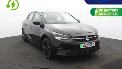 Used Vauxhall Corsa-e 100 kW (136 HP) 2021 Black Hatchback