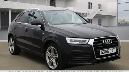 Used Audi Q3 S-line plus 184 HP (135 kW) 2016 Black SUV