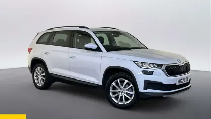 Used Skoda Kodiaq SE 150 HP (110 kW) 2021 White SUV