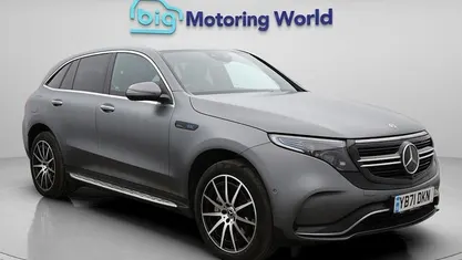 Grey Used 2022 Mercedes EQC400 AMG line SUV | £23,300 (Good price)