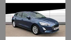 Blue Used 2019 Ford Focus Titanium Hatchback | £10,162 (Fair price)