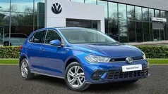 Blue Used 2022 VW Polo R-line Hatchback | £18,391 (Fair price)