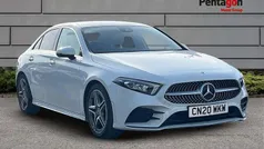 White Used 2020 Mercedes A200 AMG line Sedan | £17,999 (Fair price)