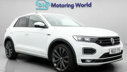 Used VW T-Roc R-line 150 HP (110 kW) 2021 Silver SUV