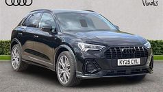 Black Used 2025 Audi Q3 Black Edition SUV | £35,229 (Fair price)
