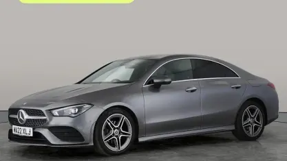Used Mercedes CLA180 AMG line 136 HP (100 kW) 2022 Grey Coupe