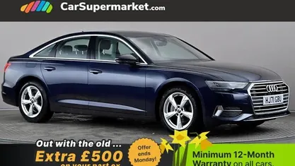 Used Audi A6 Sport 204 HP (150 kW) 2021 Blue Sedan