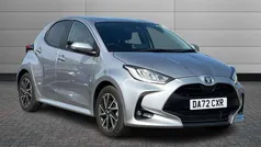Silver Used 2022 Toyota Yaris Hybrid Design Hatchback | £18,250 (Fair price)
