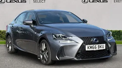 Used Lexus IS300h Sport Line 223 HP (164 kW) 2017 Grey Sedan