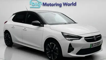 Used Vauxhall Corsa-e GS Line 100 kW (136 HP) 2023 White Hatchback