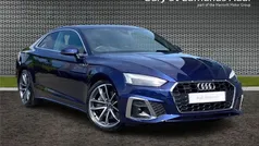 Blue Used 2022 Audi A5 S-Line Coupe | £27,336 (Fair price)