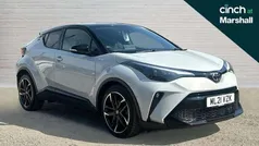 Grey & black Used 2021 Toyota C-HR Sport SUV | £18,593 (Fair price)