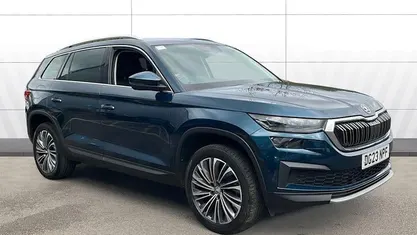 Używany Skoda Kodiaq SE L Executive 150 KM (110 kW) 2023 Niebieski SUV
