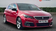 Red Used 2020 Peugeot 308 GT-line Hatchback | £10,650 (Fair price)
