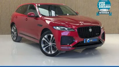 Used Jaguar F-Pace R-Dynamic 204 HP (150 kW) 2021 Red SUV