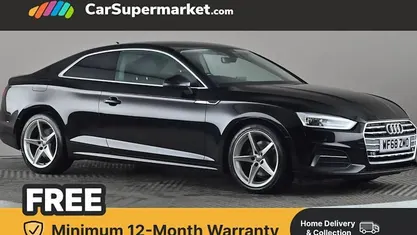 Used Audi A5 Sport 150 HP (110 kW) 2018 Black Coupe