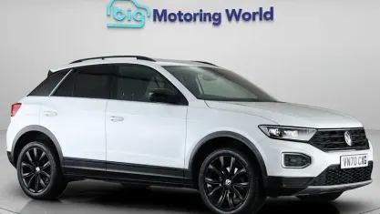 Used VW T-Roc Black Edition 150 HP (110 kW) 2020 White SUV