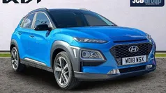 Blue Used 2018 Hyundai Kona Premium SUV | £9,495 (Fair price)