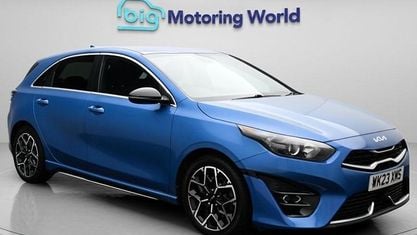 Używany Kia Ceed GT-Line 160 KM (117 kW) 2023 Niebieski Hatchback