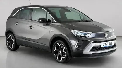Used Vauxhall Crossland Elite 110 HP (80 kW) 2021 Grey SUV