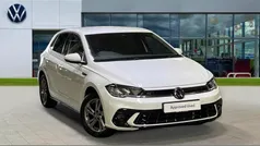 Pure white Used 2023 VW Polo R-line Hatchback | £19,722 (Fair price)