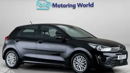 Used Kia Rio 84 HP (61 kW) 2021 Black Hatchback
