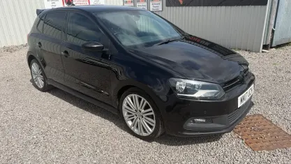Used VW Polo BlueGT 150 HP (110 kW) 2017 Black Hatchback