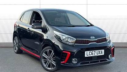 Used Kia Picanto GT-Line 67 HP (49 kW) 2018 Black Hatchback
