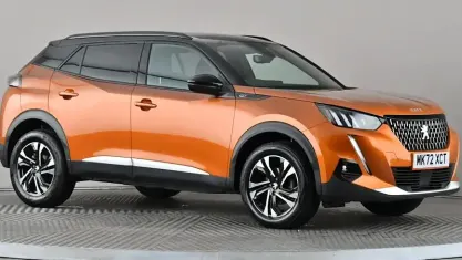 Used Peugeot 2008 GTi 131 HP (96 kW) 2022 Orange SUV