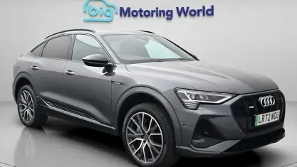 Used Audi e-tron Sportback Black Edition 300 kW (408 HP) 2022 Grey SUV