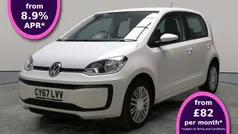 White Used 2018 VW up! move up! Hatchback | £6,341 (Fair price)