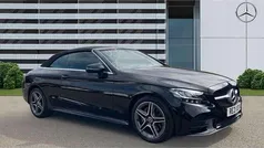 Black Used 2021 Mercedes C200 AMG line Cabriolet | £26,421 (A bit pricey)