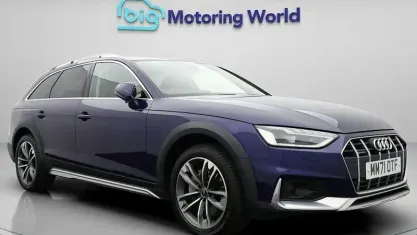 Used Audi A4 Allroad Sport 204 HP (150 kW) 2021 Blue Estate