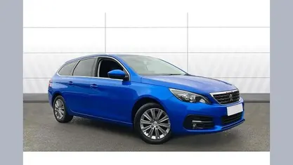 Blue Used 2021 Peugeot 308 SW Allure Estate | £12,528 (Fair price)