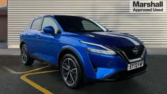 Blue Used 2022 Nissan Qashqai Tekna SUV | £21,290 (Fair price)